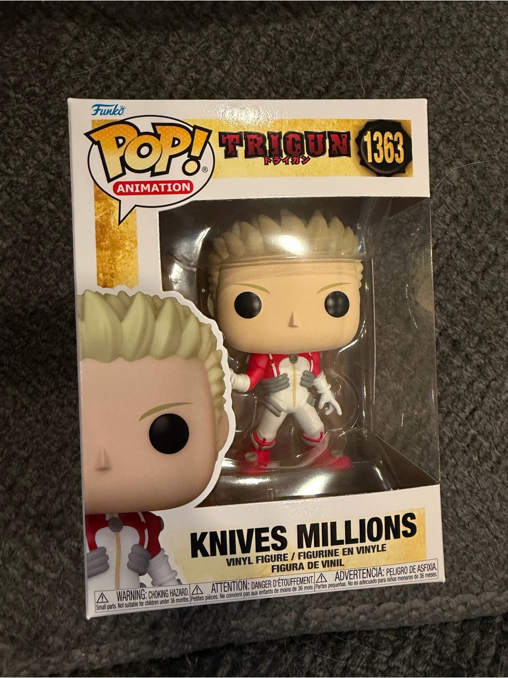 Funko Pop! Trigun Knives Millions Vinyl Figure
